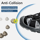 riemot Womens Closed Toe Black Sandal for Summer Beach(Upgraded Version) - Knixmax