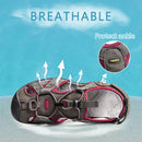 riemot Womens Closed Toe Wine Sandal for Summer Beach(Upgraded Version) - Knixmax