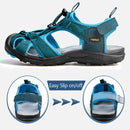 riemot Womens Closed Toe Green Sandal for Summer Beach(Upgraded Version) - Knixmax