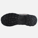 riemot Men's Waterproof Hiking Shoes Grey Black Lightweight Running Trainers - Knixmax