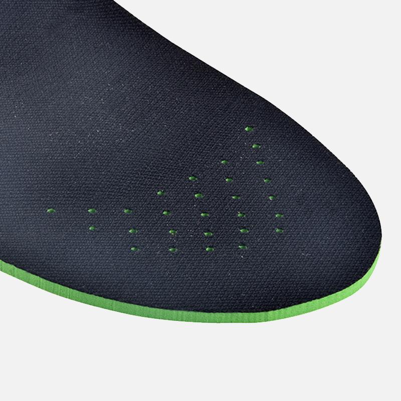 riemot Men's Orthotic Sport Insoles Black Full Length Inner Soles with Arch Support - Knixmax
